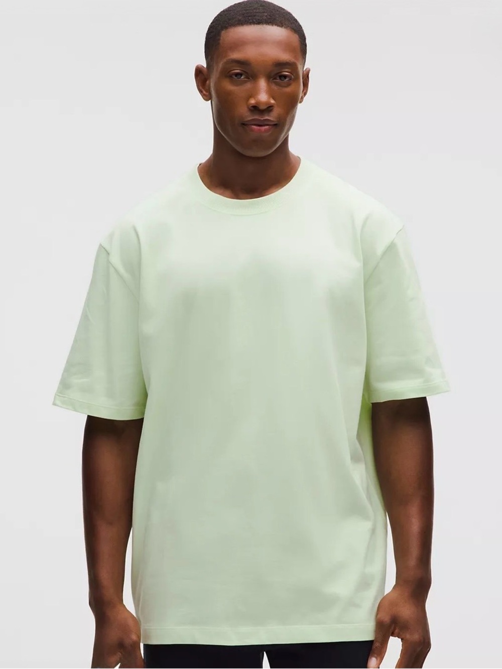 Lululemon Heavyweight Cotton Jersey T-Shirt Matcha Magic